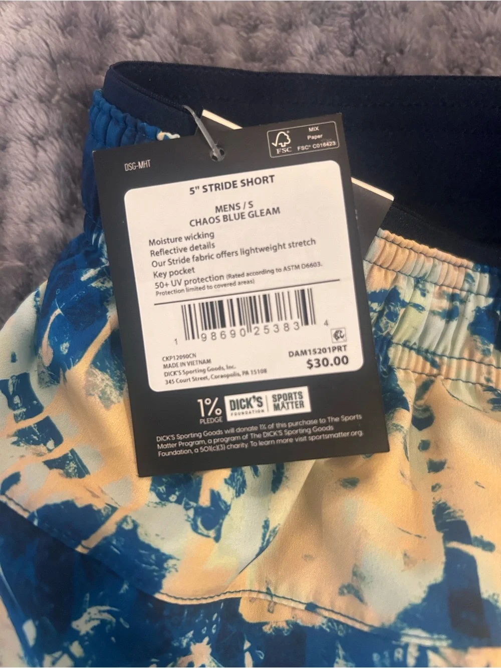 NWT 2 Pair Of Boys Athletic Shorts Dick’s Sporting Goods Brand